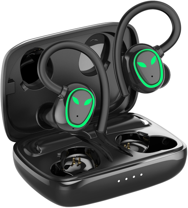 Custom sports Bluetooth earpho - Sports Earphone Hook ulasan dan harga