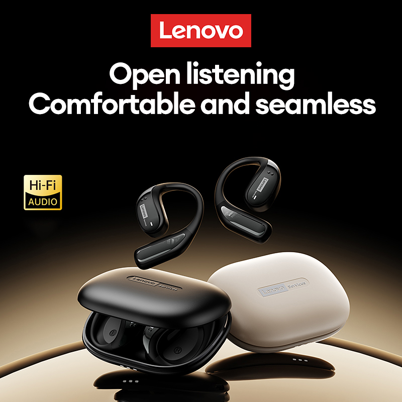 Lenovo LE505 OWS Wireless Earp - Sports Earphone Hook ulasan dan harga