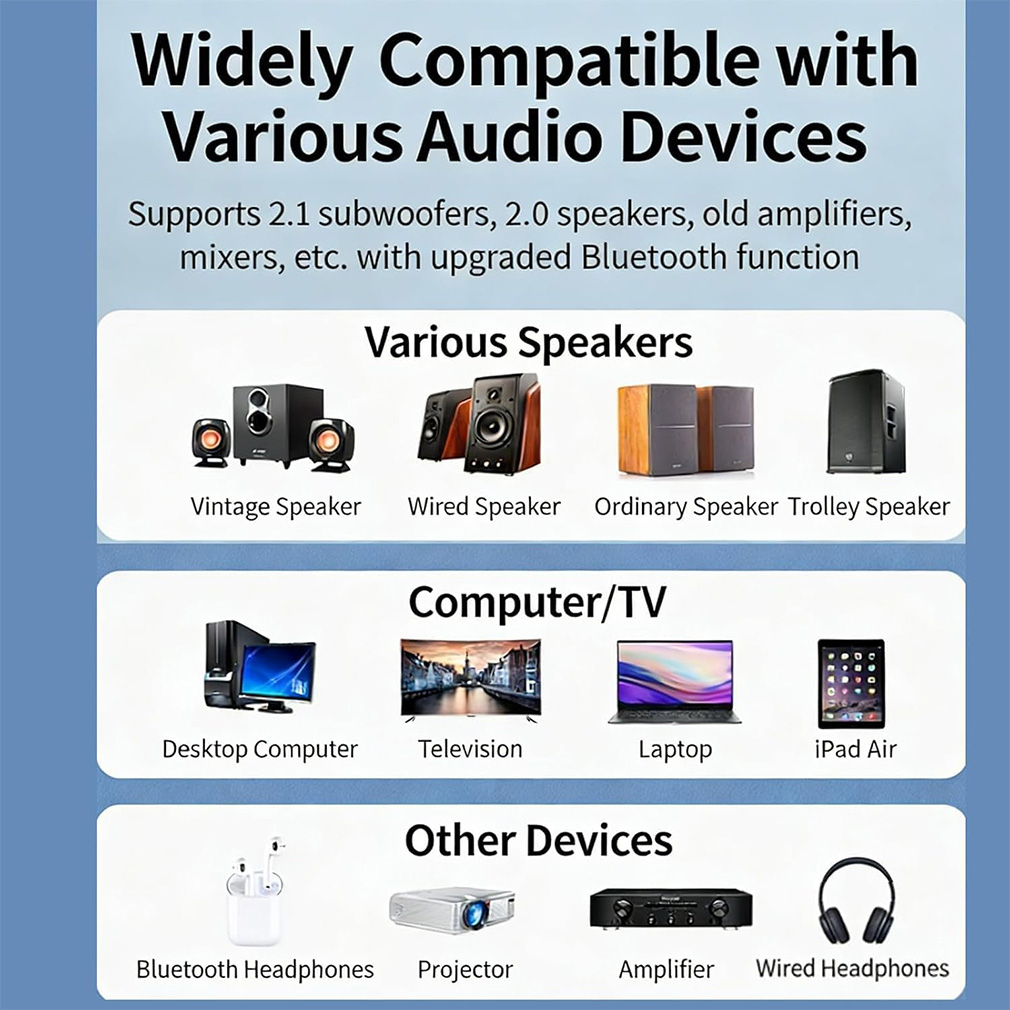 Wireless Audio Bluetooth Recei - Bluetooth Adapter Receiver ulasan dan harga