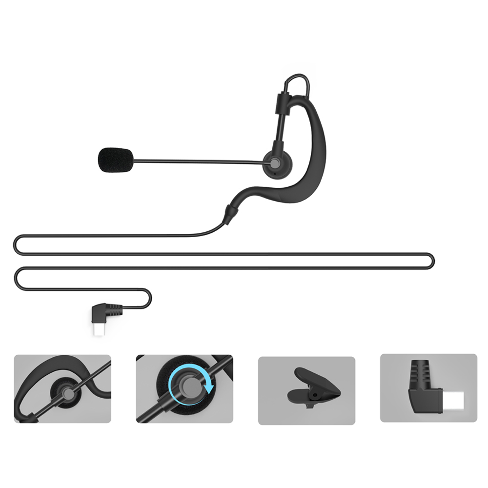 1/10PCS Referee Earphones Type - Usb C Earphone ulasan dan harga