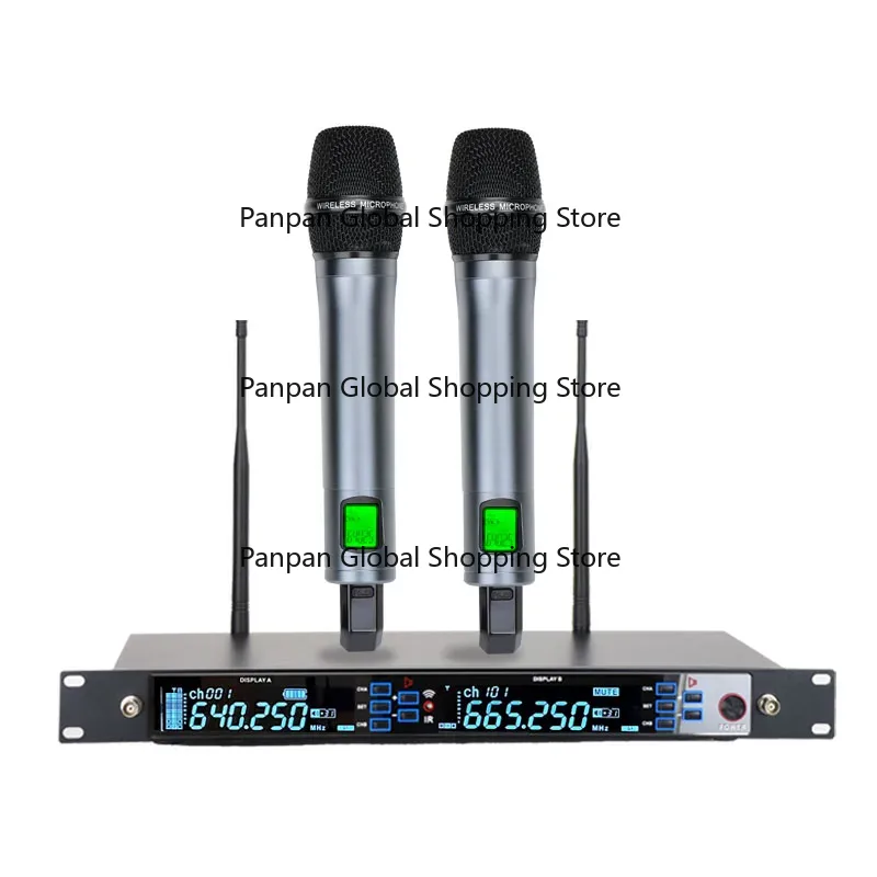 Wireless microphone system, 2- - Shure Mic Sm58 ulasan dan harga