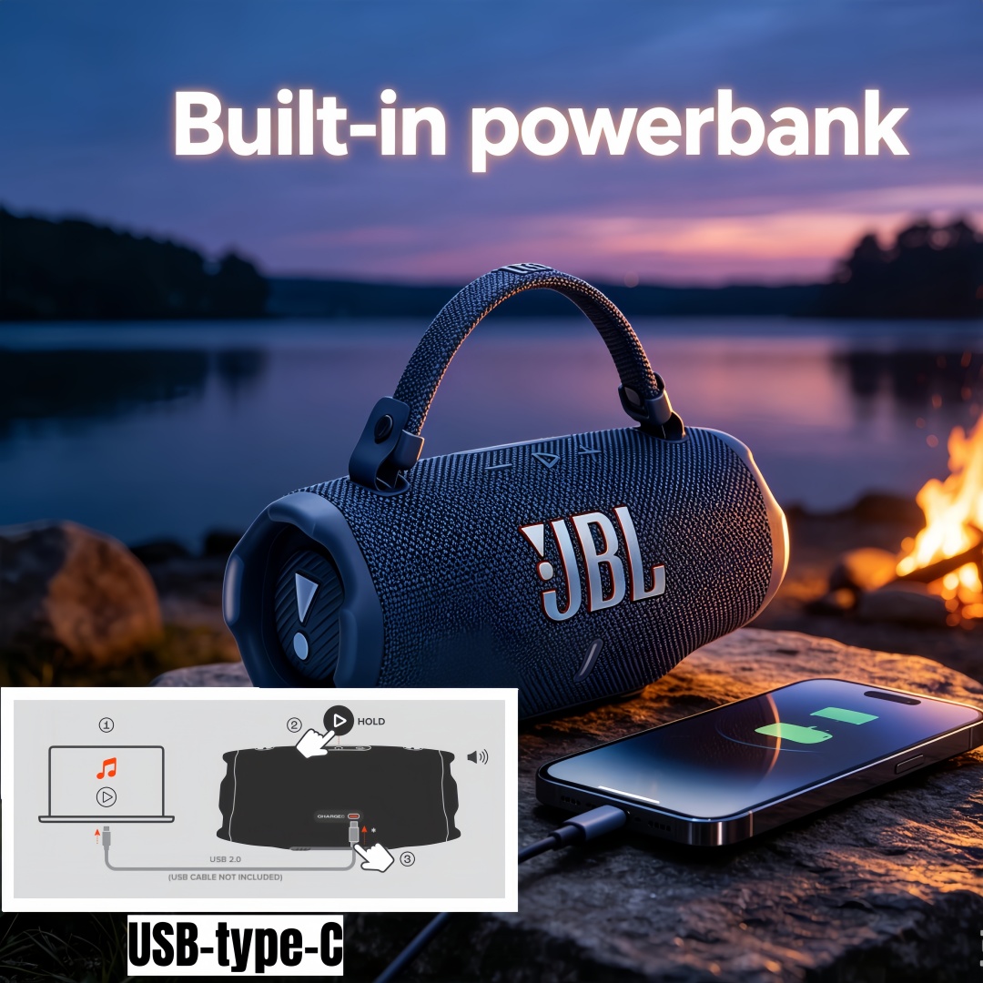 JBL Charge 6 Portable Bluetoot - Jbl Speaker Charge 5 ulasan dan harga