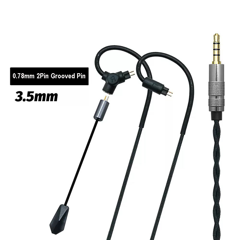 0.78 QDC MMCX Gaming Earphone  - Usb C Earphone ulasan dan harga